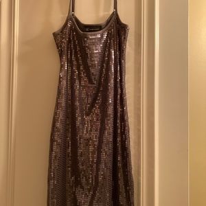 Sequined Mini Dress